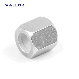 Thép không gỉ 37 độ Flare Ống phù hợp Nut phân đoạn hoặc Metric chủ đề - Product Image 2