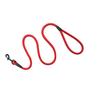 Grosir reflektif tahan lama modis anjing berjalan tali Breakaway pengait putar perlengkapan hewan peliharaan warna-warni kalung anjing memimpin - Product Image 1