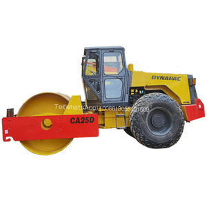 Dynapac Ca25D Rodillo vibratorio usado Tambor doble Motor Deutz Suecia Hecho en buenas condiciones de trabajo - Product Image 6