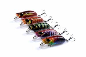 Esca da pesca in acqua con Micro spigola bassa con esca a becco quadrato - Product Image 2
