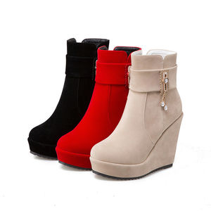 cheap wedge boots