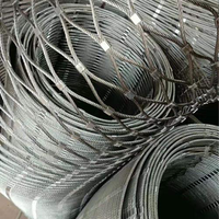 Panneau de treillis métallique en acier inoxydable 316 haute résistance pour clôture de zoo, volière, enclos, résistant à la corrosion, filet de sécurité