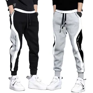 Pantaloni sportivi da jogging sportivi da uomo con logo personalizzato di nuovo stile pantaloni sportivi da uomo stile lungo da palestra