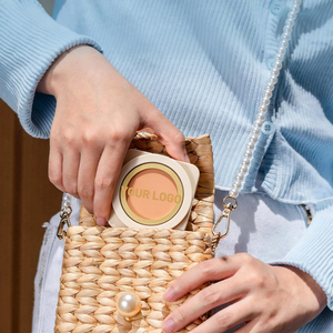 <span class=keywords><strong>Poudre</strong></span> pressée fixatrice de maquillage à fini mat naturel longue tenue pour un teint uniforme, utilisable à sec et à l'eau, avec miroir - Product Image 2