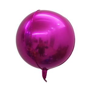 Nouveauté Décoration de fête de remise de diplôme, de Noël, d'Halloween, de la Saint-Valentin, de mariage, d'anniversaire, fournitures de décoration, ballon en mylar rond 4D - Product Image 4