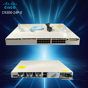 Pour C9300-24P-E Série 9300, Switch d'accès Ethernet 24 ports Gigabit PoE+ Empilable avec prise en charge des VLAN, Nouveau - Product Image 4