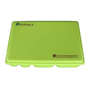Boîte à bento en mélamine plastique réutilisable écologique, <span class=keywords><strong>plateau</strong></span> repas de style américain avec motif, pour la maison, l'école, le <span class=keywords><strong>restaurant</strong></span>, vaisselle en polycarbonate en stock - Product Image 4