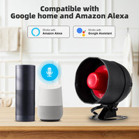 Sistem Alarm Keamanan Rumah Pintar Nirkabel 433MHz dengan Sensor Pintu Jendela Tuya WiFi, Alarm Anti Maling dengan Siren Desibel Tinggi