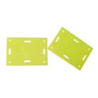 Étiquettes auto-laminables vierges pour câbles à fibres optiques, forme horizontale, accessoires de télécommunications, marqueur plastique étanche