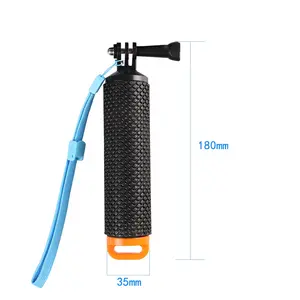 Kaliou G062 Cho Miếng Bọt Biển Nổi Rod GoPro Phụ Kiện Máy Ảnh Nổi Tay Grip Xử Lý Núi Monopod Cho Đi Pro Máy Ảnh