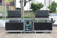 Système audio professionnel LA-210P Line Array à double haut-parleur de 10 pouces