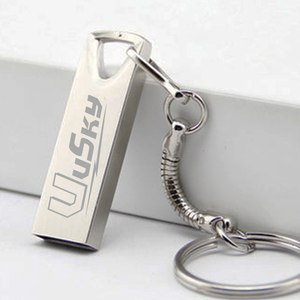<span class=keywords><strong>USKY</strong></span> USB 2,0 metal promoción Pendrive 8GB 16GB 32GB 64GB 128GB memoria Flash Stick pen drive logotipo personalizado USB Flash Drives - Product Image 3