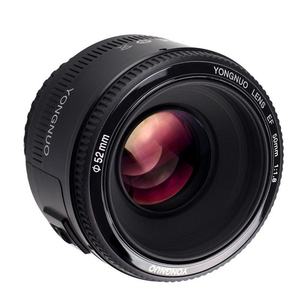 Lente de <span class=keywords><strong>C</strong></span>ámara YONGNUO YN 50 mm F1.8 MF YN50 mm F/1.8 <span class=keywords><strong>AF</strong></span>, Apertura de Lente con Enfoque Automático para <span class=keywords><strong>C</strong></span>ámaras Canon D5300 D5200 <span class=keywords><strong>D750</strong></span> D500 DSLR - Product Image 1