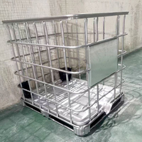 1000L IBC tanques jaula de acero Internediate Bulk Container Tank Structure para la venta