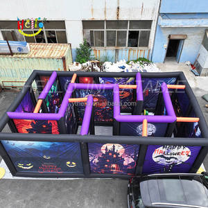 Nuevo diseño inflable <span class=keywords><strong>casa</strong></span> embrujada Halloween laberinto deporte juego Popular carnaval granja inflable laberinto maíz <span class=keywords><strong>Escape</strong></span> <span class=keywords><strong>Room</strong></span> - Product Image 1