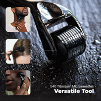 Dermaroller Pour Soins Capillaires, Traitement Facial, Beauté, 192 Micro-Aiguilles