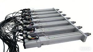 Actionneur pneumatique robuste 900N, actionneur linéaire 12V avec composants d'engrenage moteur, structure de cylindre à piston en alliage d'aluminium - Product Image 6