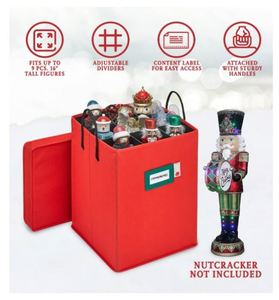 Custom Logo <b>Christmas</b> <b>Nutcracker</b> and Figurine Storage Box Ornaments Organizer Dividers Bins - Product Image 3
