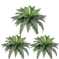 Tanaman Buatan Lintas Batas Mirip Pakis dengan 88 Daun Boston Fern. Dekorasi Tanaman Berbunga.