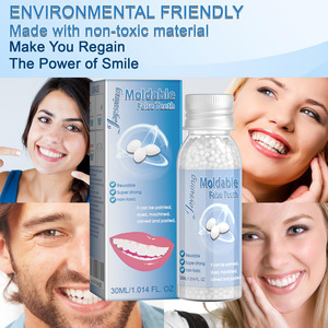 Colla per Denti Multiuso per Igiene Orale, Trucco Televisivo, Modifica di Protesi, Otturazioni Temporanee, Riempimento di Spazi tra i Denti - Product Image 5