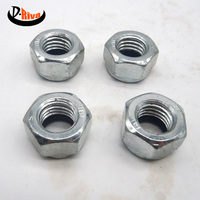 Tiempo de entrega corto M3 Din 985 Acero galvanizado Nylon Tuerca de bloqueo hexagonal Tornillo de stock rico para piezas de motor de maquinaria