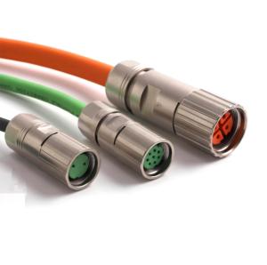 Câble industriel haute flexibilité, âme en cuivre, isolation PVC, M27 V90, connecteur d'encodeur de frein aviation 750V/1000V 8 - Product Image 4