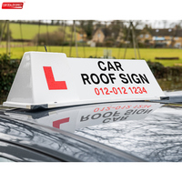 Publicidad Car Roof Sign Car Top Hat Cono magnético