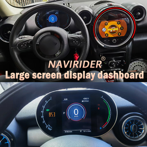 New Car LCD cụ cho BMW <span class=keywords><strong>Mini</strong></span> R56 R60 2007 2014 công tơ mét cụ nâng cấp thông minh màn hình lớn Bảng điều khiển công cụ - Product Image 5