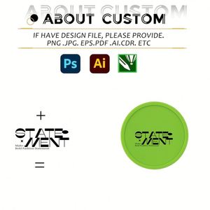 Sous-verre rond en silicone personnalisé avec logo, pour thé, tasses, boissons, assiettes, mugs, pour table, comptoir, bureau, boissons froides ou chaudes - Product Image 3
