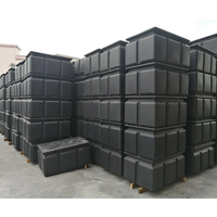 Marina flotante tambor modular polietileno pontón bloques flotante muelle pontón flotadores