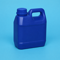 Bidón Cuadrado de Plástico HDPE de 1.2L para Alimentos para Mascotas y Otros Productos del Hogar, Grado Alimenticio ISO9001, Líquido OEM
