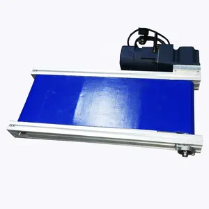 Yeni çin fabrika endüstriyel taşınabilir PVC kemer küçük hiçbir standı <span class=keywords><strong>Mini</strong></span> konveyör bant - Product Image 1