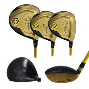 Special Luxurious 13 Pcs Gold Plating Equipment Complete Set Golf Clubs With 4 Wood <strong>8</strong> <strong>Iron</strong> 1Putter - Product Image 2