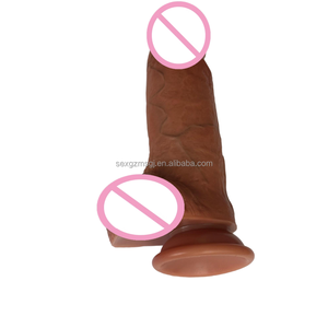 MS Op Maat Gemaakte OEM Huidkleur 19,5CM Zachte Siliconen <span class=keywords><strong>Dildo</strong></span> voor Vrouwelijk en Gay Gebruik 100% Waterdicht Adult Toy voor Mannen en Vrouwen - Product Image 5