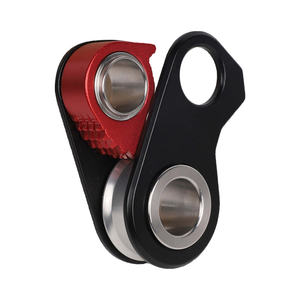 Dispositivo di protezione individuale per Carabiner con puleggia laterale mobile <span class=keywords><strong>in</strong></span> alluminio per alpinismo e salvataggio - Product Image 6