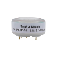 Capteur de surveillance de la pollution atmosphérique Sangbay S74ESO2-10, résolution 20ppb, capteur de dioxyde de soufre à 4 électrodes, plage de détection 0-10ppm