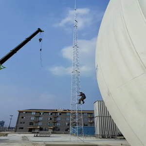 Torre di Protezione dai Fulmini Triangolare Personalizzata per Edifici Alti, Torre di Protezione Indipendente - Product Image 3