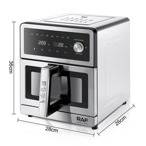 RAF Flagship Model Full Metal Air Fryer Smart Electric Digital Stainless Steel Air Fryer With up and Down Dual Heating - Product Image 6