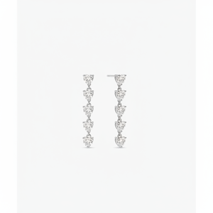 Pendientes de Moda Zina Inspirados en el Tenis - Product Image 1