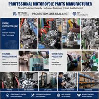 CQJB YBS300 Motorrad-Kurbelwellen-Baugruppe 300ccm Dirt Bike Motor Kurbelwelle Pleuelstange Getriebe-Kit