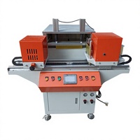 Nouvelle machine semi-automatique numérique de haute qualité pour le dorage et le polissage des bords de livres, machine à estamper à chaud, machine d'impression à la feuille d'or