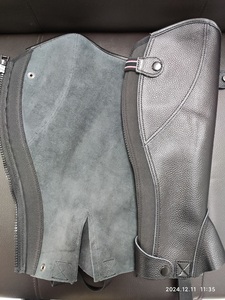 هورشي في المخزون جديد للأطفال/الكبار والفروسية جلد طبيعي من جلد البقر نصف شبل جلد طبيعي نصف شبل جلد طبيعي - Product Image 3