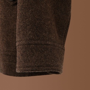 Cappotto Invernale da Donna su Misura, Classico Stile Cacciatore, 460g 100% Lana, Tessuto Grezzo - Product Image 5