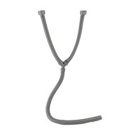 Raccord de tuyau d'évacuation HJSJ en PVC multicolore extensible de style audacieux, épaisseur 2 mm, longueur personnalisable, pour cuisine et légumes