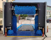 Machine de lavage de voitures entièrement automatique haute pression sans personnel, équipement de lavage de voitures en libre-service 24h/24