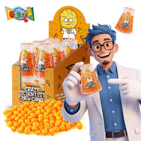 Groothandel 80g Miljoenen Kleine Kauwtabletten in Conische Kolf Fruit Smaak Innovatieve Maanoppervlakte Knapperige Textuur Kleine Kauwtabletten