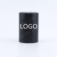 Boîte de cachette de pot de stockage d'alliage d'aluminium de vente chaude pour le pot en métal de récipient de café de thé épicé