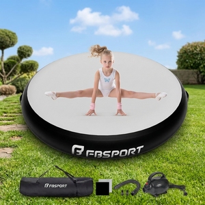 Tapis de yoga gonflable personnalisé de haute qualité FBsport, tapis de gymnastique <span class=keywords><strong>rond</strong></span> <span class=keywords><strong>Airtrack</strong></span> - Product Image 1