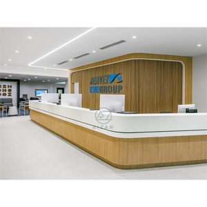 Muebles <span class=keywords><strong>de</strong></span> Hospital <span class=keywords><strong>de</strong></span> Alta Gama, Estación <span class=keywords><strong>de</strong></span> Enfermería, Mostrador <span class=keywords><strong>de</strong></span> Recepción con Diseño Personalizado y Tomas <span class=keywords><strong>de</strong></span> Corriente Integradas - Product Image 5