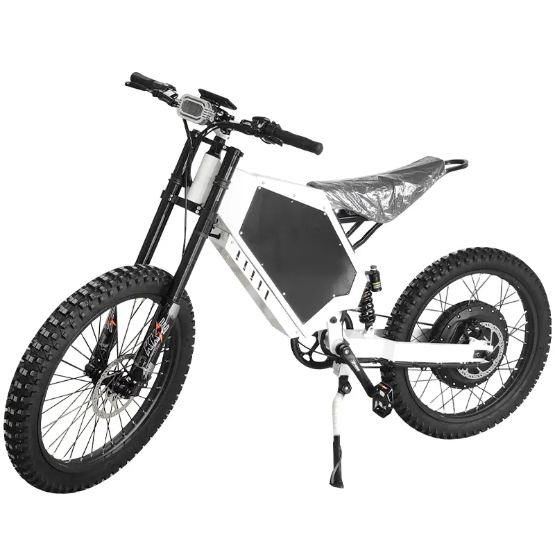 High speed 140km/h 72v 6kw 8KW 12000w bomber enduro electric bike with 72v45ah battery